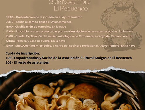 El Recuenco celebra sus Jornadas Micológicas con actividades para toda la familia 1 El Recuenco celebra sus Jornadas Micológicas con actividades para toda la familia