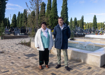 El cementerio de Guadalajara estrena dos nuevos bulevares, fuente y plantación de cipreses en Todos los Santos 3 El cementerio de Guadalajara estrena dos nuevos bulevares, fuente y plantación de cipreses en Todos los Santos