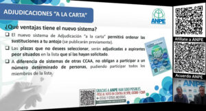 En marcha el nuevo sistema de adjudicación de sustituciones “a la carta” del que se podrán beneficiar miles de docentes interinos de la región