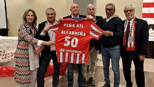 Guarinos acompaña la celebración del 50 aniversario de la Peña Atlética Alcarreña