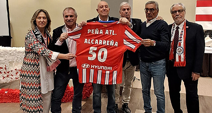 Guarinos acompaña la celebración del 50 aniversario de la Peña Atlética Alcarreña