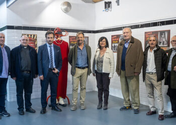 Inaugurada la exposición sobre la historia del circo moderno en España, que se podrá visitar hasta el 27 de octubre en el Mercado de Abastos
