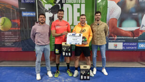 Jorge Noheda, Sergio Pérez Moneo, Ana Belén Blanco y Patricia Pérez moneo se coronan campeones del XI Circuito de Pádel de la Diputación de Cuenca