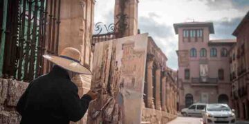 Juan José Catalá gana el XXI Concurso de Pintura Rápida de Sigüenza