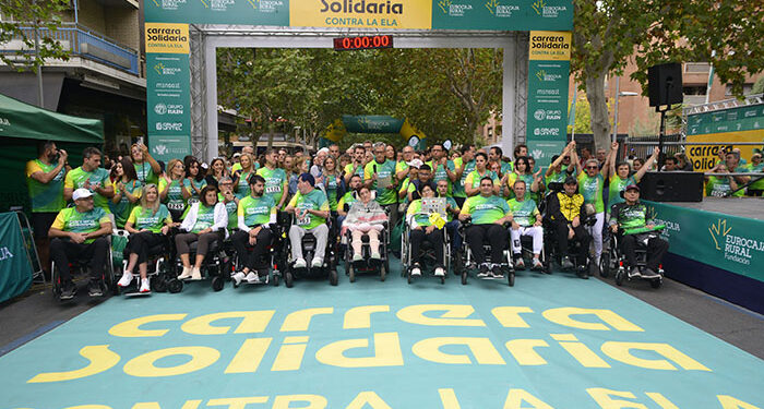 La 'Carrera Solidaria contra la ELA' de Fundación Eurocaja Rural alcanza un nuevo récord de apoyo social 1 La 'Carrera Solidaria contra la ELA' de Fundación Eurocaja Rural alcanza un nuevo récord de apoyo social