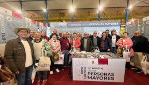 La Diputación de Cuenca tiene stand propio en la segunda Feria del Mayor que se ha celebrado en Albacete