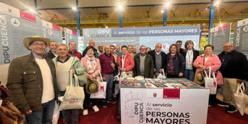 La Diputación de Cuenca tiene stand propio en la segunda Feria del Mayor que se ha celebrado en Albacete