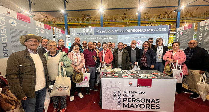 La Diputación de Cuenca tiene stand propio en la segunda Feria del Mayor que se ha celebrado en Albacete 1 La Diputación de Cuenca tiene stand propio en la segunda Feria del Mayor que se ha celebrado en Albacete