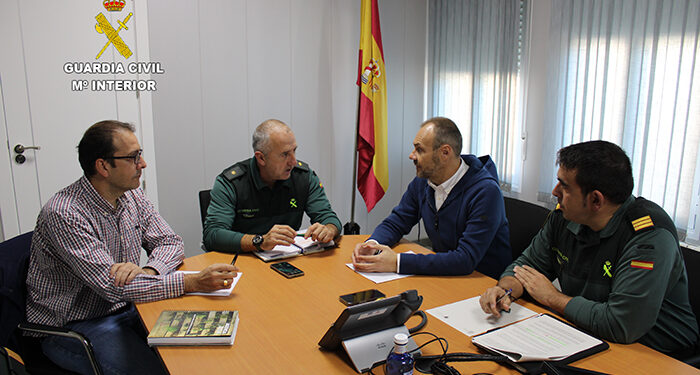 La Guardia Civil de Cuenca se reúne con la Delegación Provincial de Sanidad para estudiar las acciones que realizarán de cara a Navidades