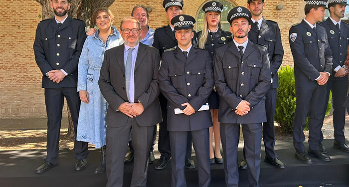 La Junta da la bienvenida a ocho nuevos policías locales que se incorporan en Tarancón, San Clemente y Quintanar del Rey