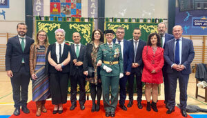 La Junta reafirma su apoyo institucional a la Guardia Civil en el homenaje a su Patrona en Guadalajara