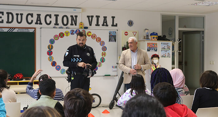 La Policía Local de Guadalajara formará, durante este curso, a más de 3.200 escolares en Educación Vial