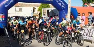 La VII Marcha MTB Tierra de Vítor tiene como protagonistas a Paula Plaza y Xavier Calaf