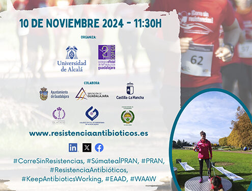 La carrera ¡Corre sin resistencias! llega a Guadalajara para concienciar sobre el problema de la resistencia a los antibióticos