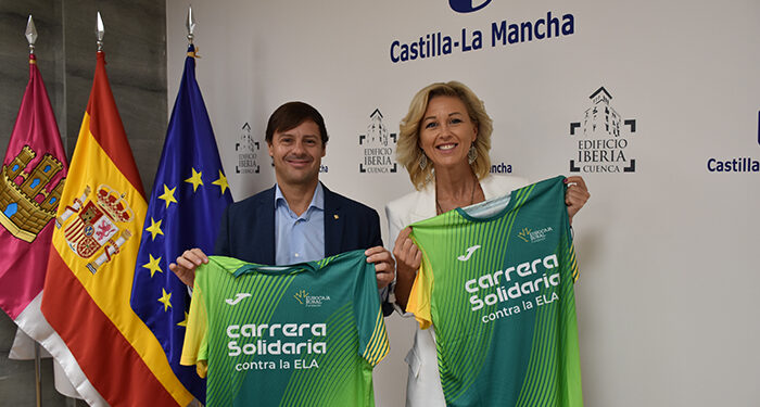 La delegada de la Junta en Cuenca felicita a Eurocaja Rural por el éxito de la ‘Carrera Solidaria Contra la ELA’ y anima a la ciudadanía a seguir colaborando con el ‘Dorsal Cero’ 1 La delegada de la Junta en Cuenca felicita a Eurocaja Rural por el éxito de la ‘Carrera Solidaria Contra la ELA’ y anima a la ciudadanía a seguir colaborando con el ‘Dorsal Cero’