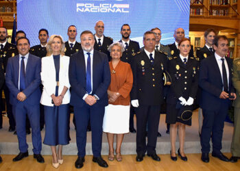 La subdelegada del Gobierno en Cuenca destaca la labor “crucial e indispensable” de la Policía Nacional en la democracia
