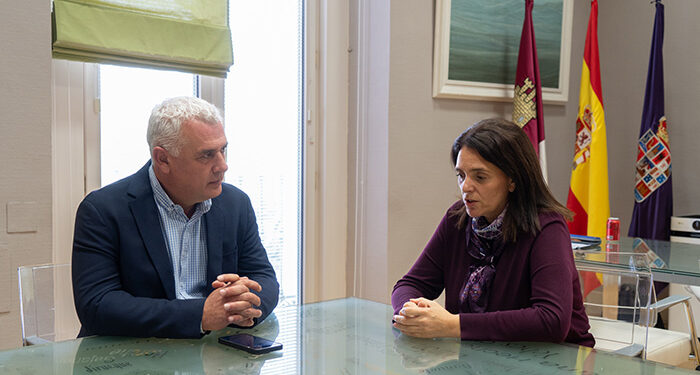 La subdelegada del Gobierno en Guadalajara se reúne con el presidente de la Diputación