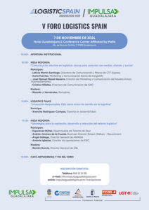 Las estrategias de sostenibilidad, comunicación y talento marcarán la agenda del V Foro ‘Logistics Spain’