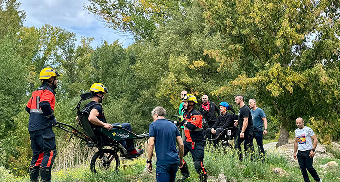 Los Bomberos del Ayuntamiento de Cuenca se forman en el uso de material adaptado para personas con discapacidad y movilidad reducida 1 Los Bomberos del Ayuntamiento de Cuenca se forman en el uso de material adaptado para personas con discapacidad y movilidad reducida