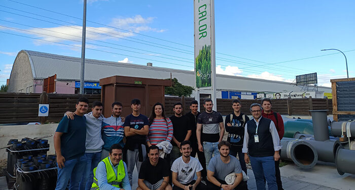 Los jóvenes de FP de Guadalajara completan su formación con la visita a la Red de Calor 1 Los jóvenes de FP de Guadalajara completan su formación con la visita a la Red de Calor