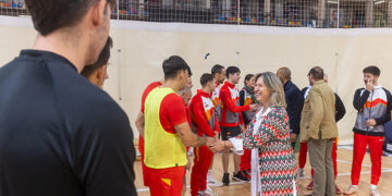 Los mejores futbolistas con discapacidad visual han preparado en Guadalajara el próximo Campeonato de Europa