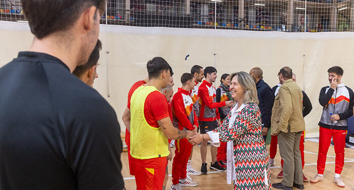 Los mejores futbolistas con discapacidad visual han preparado en Guadalajara el próximo Campeonato de Europa 1 Los mejores futbolistas con discapacidad visual han preparado en Guadalajara el próximo Campeonato de Europa