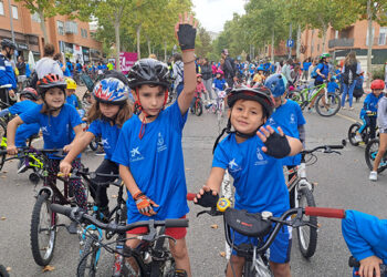 Más de 1.300 personas participan en el Día de la Bicicleta en Guadalajara