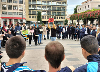 Más de 150 personas participan en el flashmob de Cáritas Diocesana Sigüenza-Guadalajara por las Personas Sin Hogar 9 Más de 150 personas participan en el flashmob de Cáritas Diocesana Sigüenza-Guadalajara por las Personas Sin Hogar