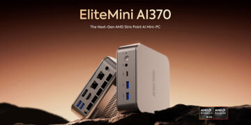 Minisfroum presenta el EliteMini AI370, un mini PC AMD Strix Point AI con Ryzen AI 9 HX 370
