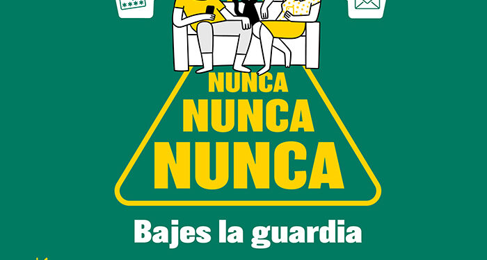 'Nunca, nunca, nunca bajes la guardia', nueva campaña de Eurocaja Rural para concienciar sobre ciberseguridad 1 'Nunca, nunca, nunca bajes la guardia', nueva campaña de Eurocaja Rural para concienciar sobre ciberseguridad