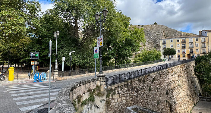 Comienzan las obras del paso peatonal bajo el Puente de la Trinidad 1 Puente de la Trinidad