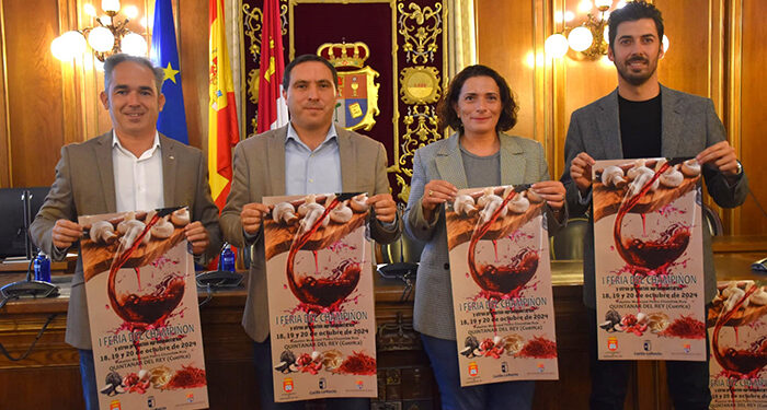 Quintanar del Rey acogerá del 18 al 20 de octubre la primera Feria del Champiñón con el apoyo de la Diputación Provincial 1 Quintanar del Rey acogerá del 18 al 20 de octubre la primera Feria del Champiñón con el apoyo de la Diputación Provincial