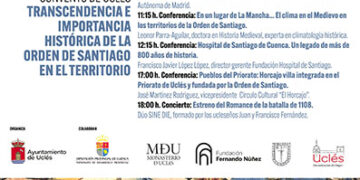 Una conferencia en Uclés dará a conocer “la transcendencia e importancia histórica de la Orden de Santiago”