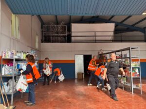 Respuesta masiva de los conquense aportando ayuda para los afectados por la DANA