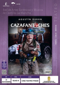 Almodóvar del Pinar se llena de humor con Agustín Durán Una apuesta por la cultura como motor contra la despoblación