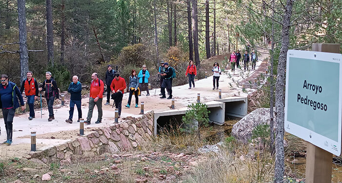 Beamud, y el otoño serrano, escenario perfecto para finalizar las pruebas puntuables del I Circuito de Senderismo Diputación de Cuenca