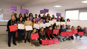 Cáritas Diocesana participa en la actividad de la Comisión Socio-laboral de Guadalajara contra la violencia de género