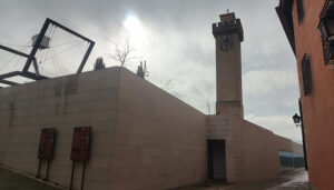 Cuenca en Marcha denuncia el estado de los restos arqueológicos de la Torre Mangana