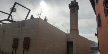 Cuenca en Marcha denuncia el estado de los restos arqueológicos de la Torre Mangana