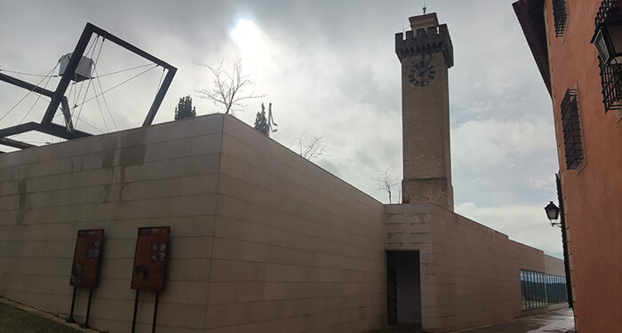 Cuenca en Marcha denuncia el estado de los restos arqueológicos de la Torre Mangana