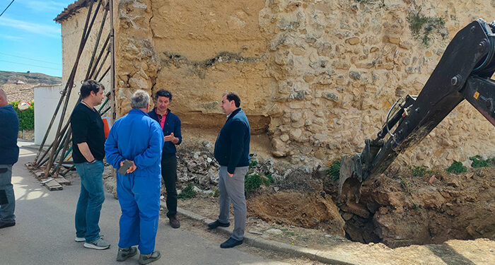 Descubren una torre de fortificación en Huete no visible hasta ahora