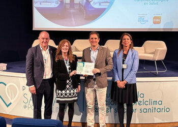 El Hospital de Guadalajara, galardonado en los premios “Sanidad #PorElClima” por su contribución a la descarbonización con la compra de coches eléctricos