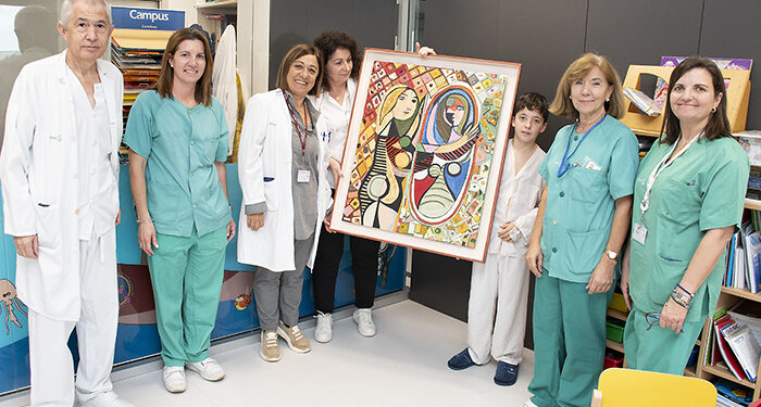 El 'Museo de la Pecera' del Hospital Universitario de Guadalajara cuenta con una nueva obra 1 El 'Museo de la Pecera' del Hospital Universitario de Guadalajara cuenta con una nueva obra