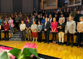 El acto institucional por el 25N en Cuenca pone voz y rostro a las víctimas de violencia machista
