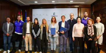 El club Balonmano Guadalajara se adhiere al convenio por una Sociedad Libre de Violencia de Género del Gobierno de Castilla-La Mancha