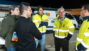 El contingente enviado por la Diputación de Guadalajara a Valencia ha sido destinado a intervenir en Sedaví