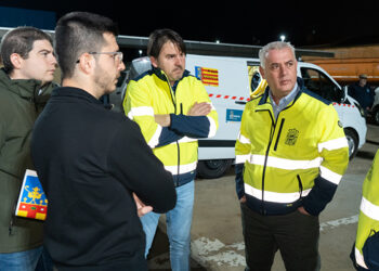 El contingente enviado por la Diputación de Guadalajara a Valencia ha sido destinado a intervenir en Sedaví