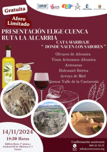 Elige Cuenca muestra su Ruta de la Alcarria en el salón Iberia el próximo jueves 