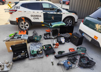 Esclarecidos una serie de robos cometidos en Loranca de Tajuña durante las fiestas patronales