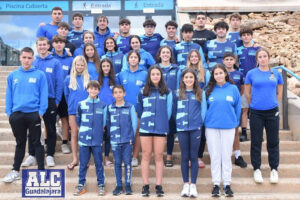 Excelente participación del Club Alcarreño en la primera jornada del circuito castellano manchego de natación 2024-25